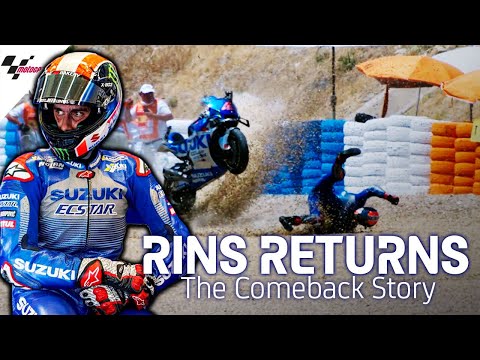 MotoGP SUZUKIのワークスチームから参戦中のアレックス・リンスの走りをまとめたダイジェスト動画