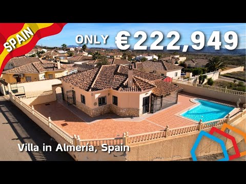SOLD! Villa for sale in Arboleas, Almeria, Spain | Villa Guava | Swimming pool and large garage!