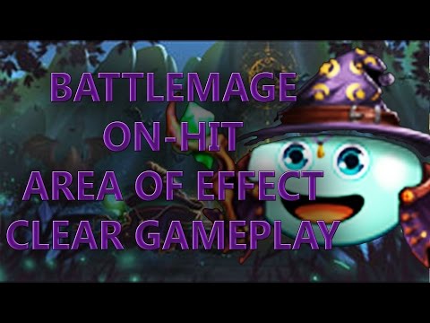 Battle Mage - Dark on-hit AoE clear
