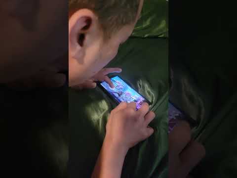 My dads first time plaing shadow fight arena