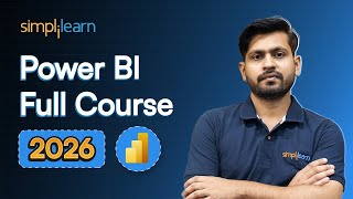 Power BI Full Course 2026 [FREE] | Power BI Tutorial For Beginners | Power BI Training | Simplilearn