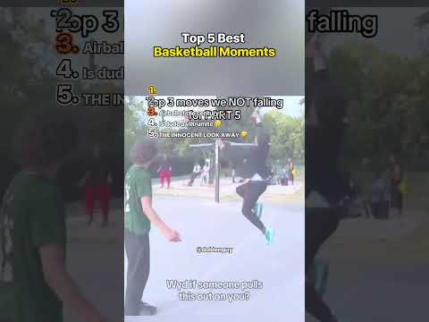 Top 5 Best Basketball Moments ⛹️‍♂️ #tiktok #best #basketball #nba