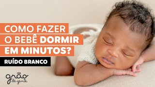 RUÍDO BRANCO PARA O BEBÊ DORMIR A NOITE TODA! TELA PRETA