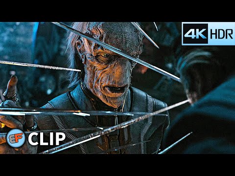 Iron Man & Spider-Man Save Dr. Strange Scene | Avengers Infinity War (2018) IMAX 4K HDR Movie Clip