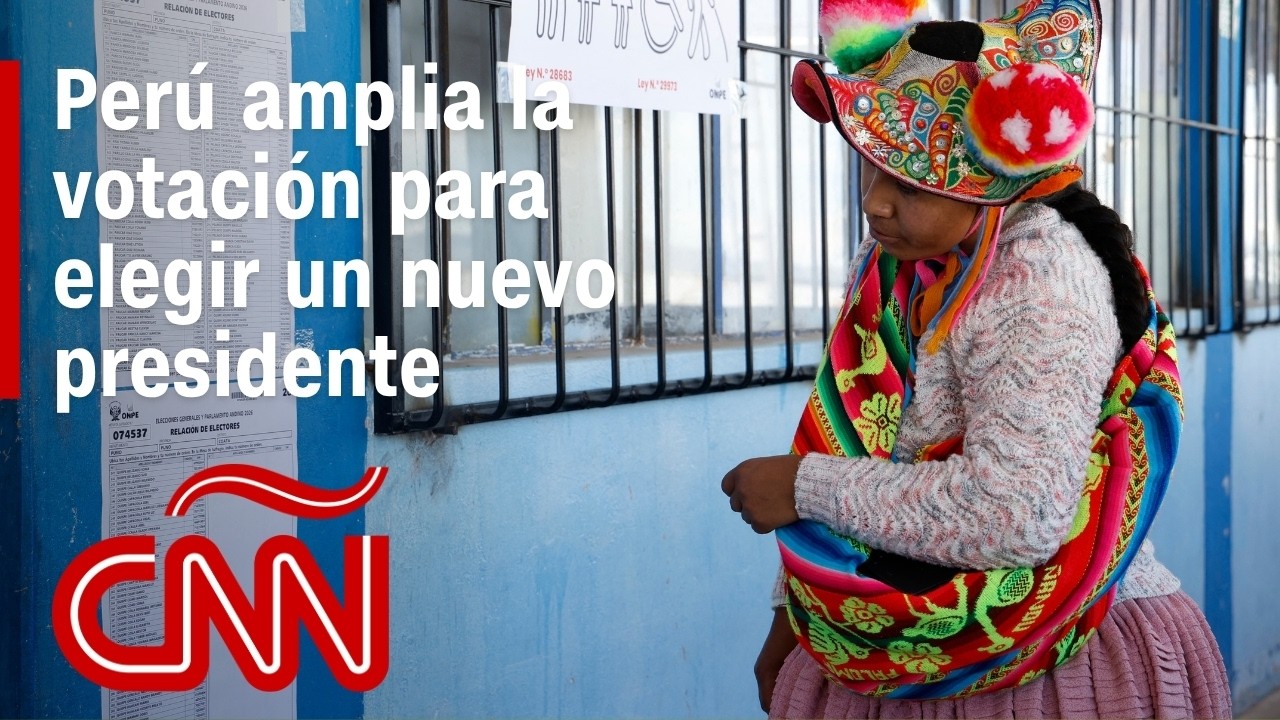 Resumen de las elecciones presidenciales en Perú: se amplía la votación hasta el lunes