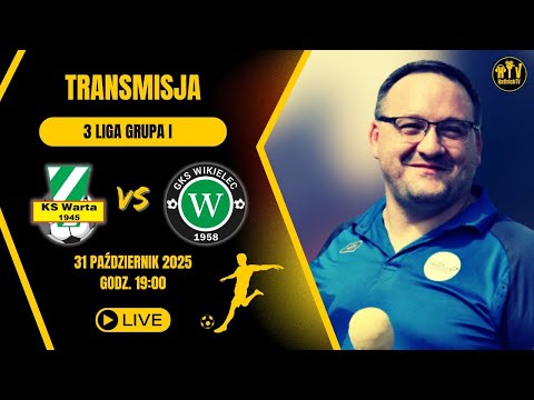 Warta Sieradz - GKS Wikielec - 3 liga grupa 1 - 15 kolejka - na żywo
