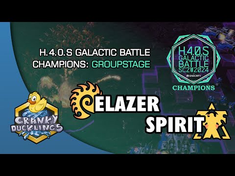 Elazer vs Spirit - ZvT | H.4.0.S Galactic Battle Champions | Polish LAN StarCraft 2 Tournament