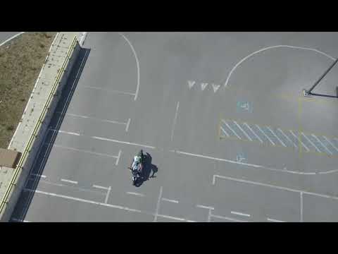 Auto skola Pravo - A kategorija - Poligon