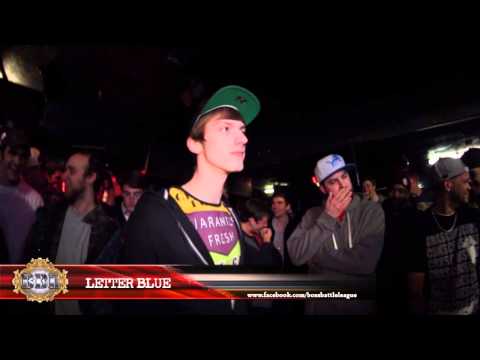 Eddie Zone vs Letter Blue