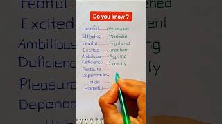 10 Common Synonyms Class - 44