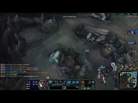 League Of Legends Ft Trundle On Jungle (Game 1419 Patch 8.1)