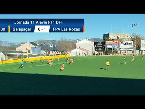Alevín F11 División de Honor CD GALAPAGAR VS FPA LAS ROZAS. Giampaolo Celli 6. Temporada 25-26