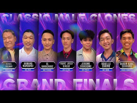 CLASSIC MALE CLONES GRAND FINALS | The Clones | Aug. 23, 2025