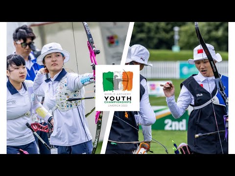 Korea v China – recurve U18 women team gold | Limerick 2023 World Archery Youth Championships