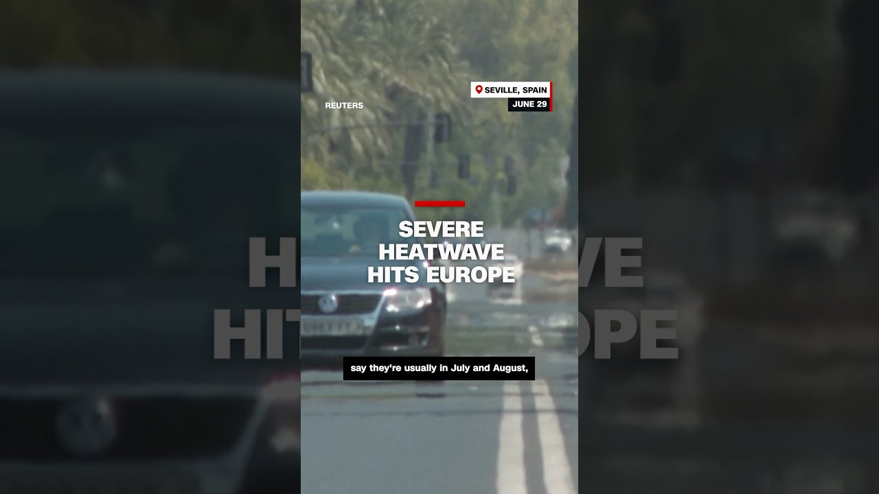 Severe heatwave hits Europe