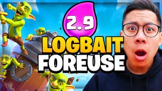 Ce LOG BAIT FOREUSE DÉTRUIT-IL le LADDER? // Clash Royale - Deck Guide by Light Pollux