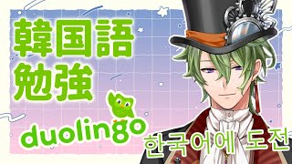 【DUOLINGO】韓国語を勉強するよ！