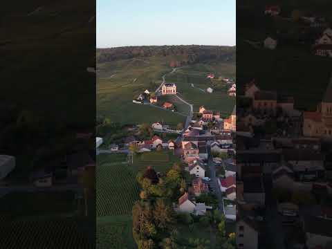 Countryside in France is BEAUTIFUL - View of Sacy, France