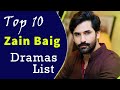 Top 10 Zain Baig Drama Serial list | Mirza Zain Baig Dramas | Fitrat | Yaar na bichray | #Bisaat