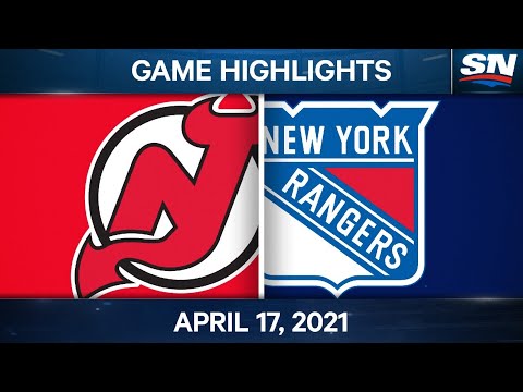 NHL Game Highlights | Devils vs. Rangers - Apr. 17, 2021