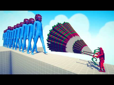 ABNORMAL TITANS ARMY vs DUO EVERY GOD - Totally Accurate Battle Simulator TABS