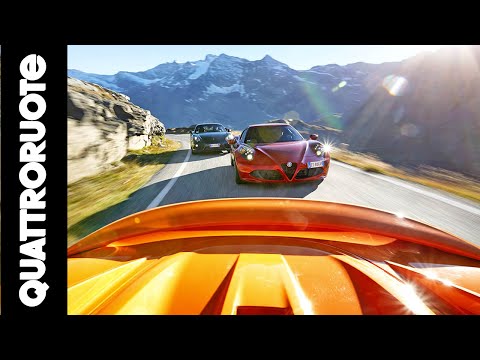 Alfa 4C vs Lotus Elise S vs Porsche Cayman