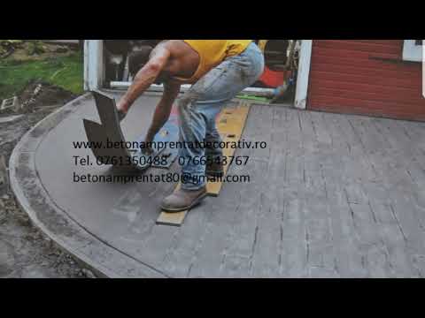 Beton Amprentat Leștioara -Arad Tel.0761350488 -0766543767