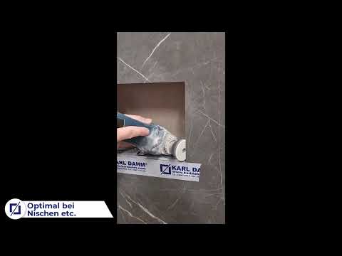 Karl Dahm Minischleifscheiben für Innenecken, Nischen und sonstige enge Platzverhältnisse Art. 50489