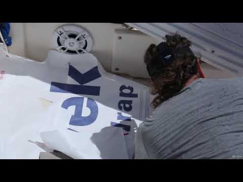 Install a Snap-on Boat Carpet : Step 1: Pattern Scribing