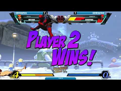 UMVC3 Top 8 @ Naptown Clutch V - LGOD KinderParty vs Dual Kevin [720p/60fps]