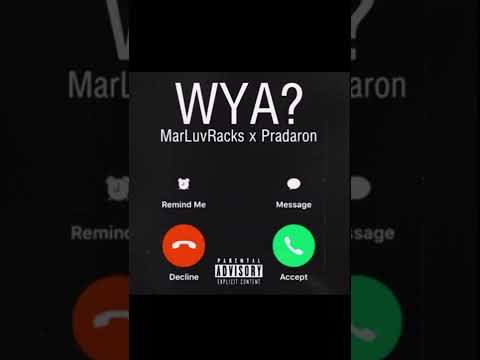 MARLUVRACK$ X PRADARON - WYA? (OFFICIAL AUDIO) (PRODFCKBWOY)