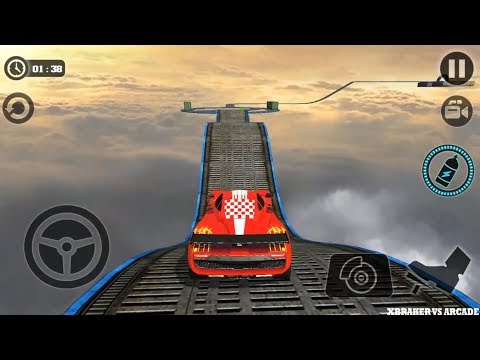Impossible Car Tracks 3D: Red Car Driving Levels 4 to 9 - Android GamePlay FHD