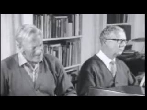 Peter Pears & Benjamin Britten discuss Die Winterreise - 1968