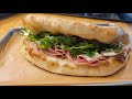 Mortadella Panuozzo W Burrata Italian Sandwich Made W Pizza Dough Italianfood Panuozzo