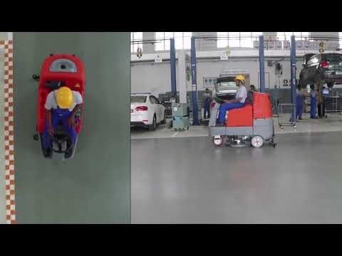 Roots RB 800 Ride On Scrubber Drier