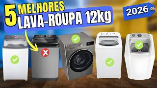 Qual a melhor máquina de lavar roupa 12kg 2026? Top 5 melhor máquina de lavar roupa 12kg do mercado
