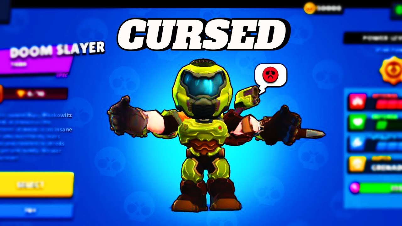 😂😁🥰BRAWLERS with their different skin animation are CURSED😲😅🤯 Brawl Stars⭐