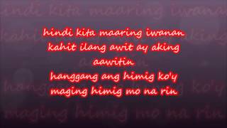 SANA&#39;Y WALA NANG WAKAS BY: SHARON CUNETA WITH LYRICS