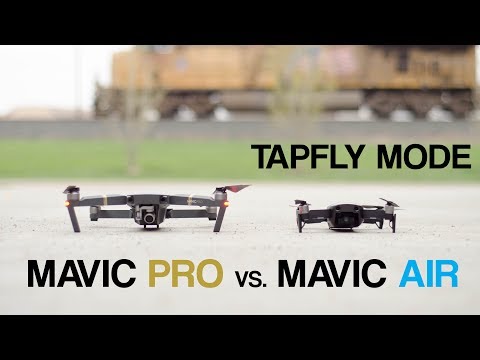 Mavic Pro Versus Mavic Air | TapFly Intelligent Flight Mode