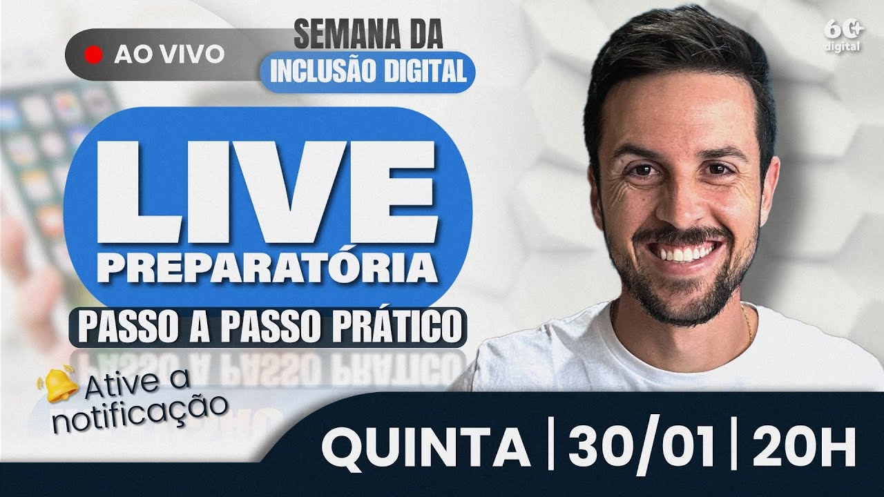 Live Preparatória para a Semana da Inclusão Digital