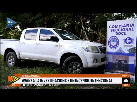 Incendio intencional en Monteros: secuestran el vehículo y avanzan los allanamientos