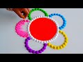 Diwali Very Simple Easy Rangoli Colourful Diwali Rangoli Design 2025