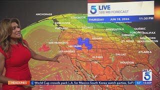 Mild temps expected through Father's Day weekend