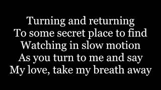 Berlin - Take My Breath Away ( lyrics )