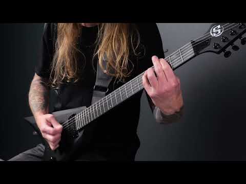 Электрогитара S BY SOLAR TYPE VB VB4.6C-E CARBON BLACK MATTE