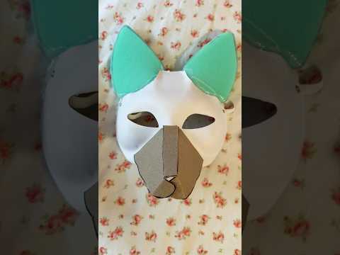 Red fox mask base! #furry #theriangear #therianthropy #therian #foxtherian