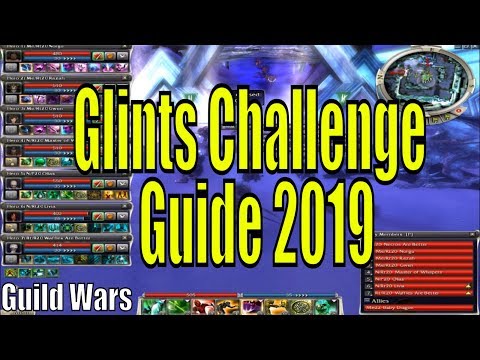 How To AFK Glints Challenge 2019 - No Mercenary Heros - No Zei Ri - Guild Wars