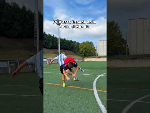 POV eres España en la final del Mundial