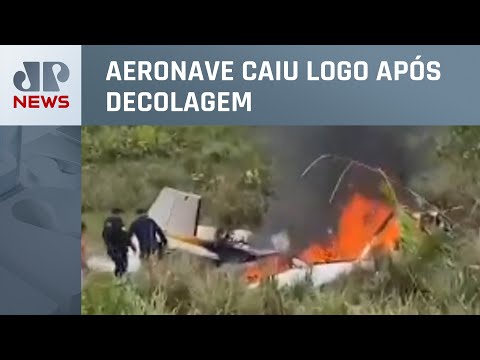 URGENTE: Queda de avião de pequeno porte deixa um morto no Acre