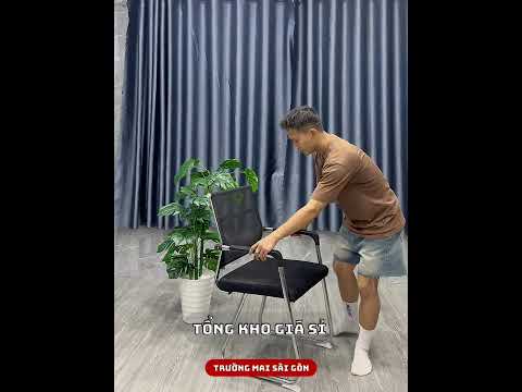 Ghế Phòng Họp Chân Quỳ Lưới Lưng Thấp - GQ2